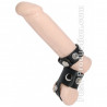 Push Xtreme Leather - Seattle Erection Snap Ball Stretcher EMBS