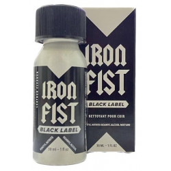 Poppers 3 Leather Cleaner Iron Fist Black Label 30ml