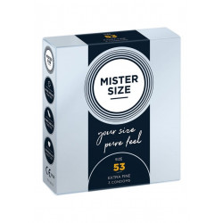 Kondom Mister size 53mm 3ks