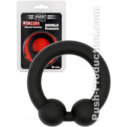Push Monster - Double Pressure Silicone Cockring 45mm