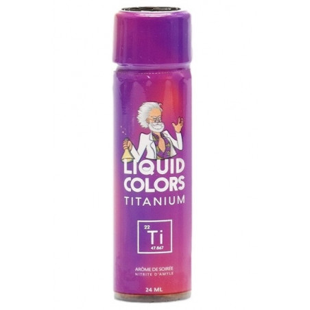 Poppers Liquid Colors Titanium 24ml