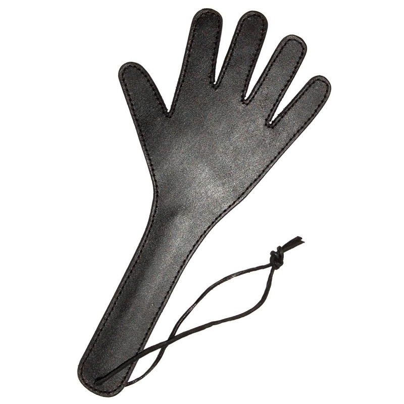 Hand Spanker Black Leather