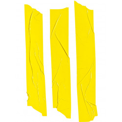 AU! Xtreme Bondage Tape 17.5m - Žlutá