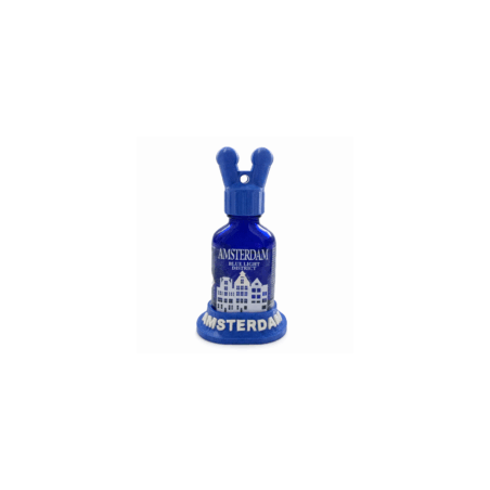 Amsterdam Blue Light District Poppers 24ml + Sniffer + No Flip Holder