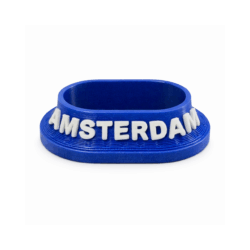Amsterdam Blue Light District Poppers 24ml + Sniffer + No Flip Holder