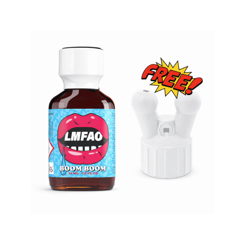 LMFAO Boom Boom Pentyl 24ml With Double Sniffer White