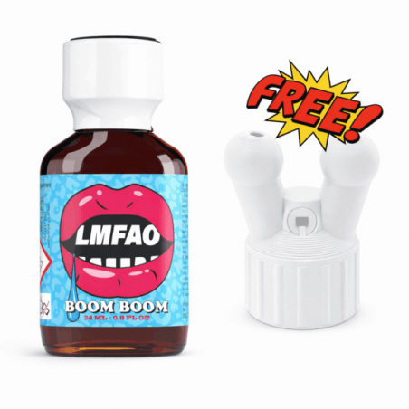 LMFAO Boom Boom Pentyl 24ml With Double Sniffer White